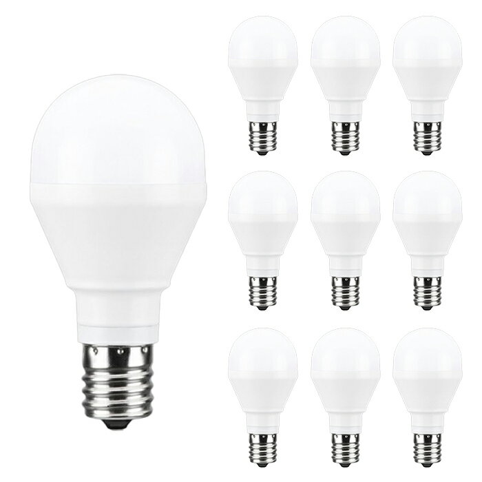 Rakuten - LDA6NGE17S60W2 東芝 LED電球 ミニクリプトンタイプ 小形電球タイプ 60W形相当 昼白色 口金E17 10個セット LDA6N-G-E17/S/60W2