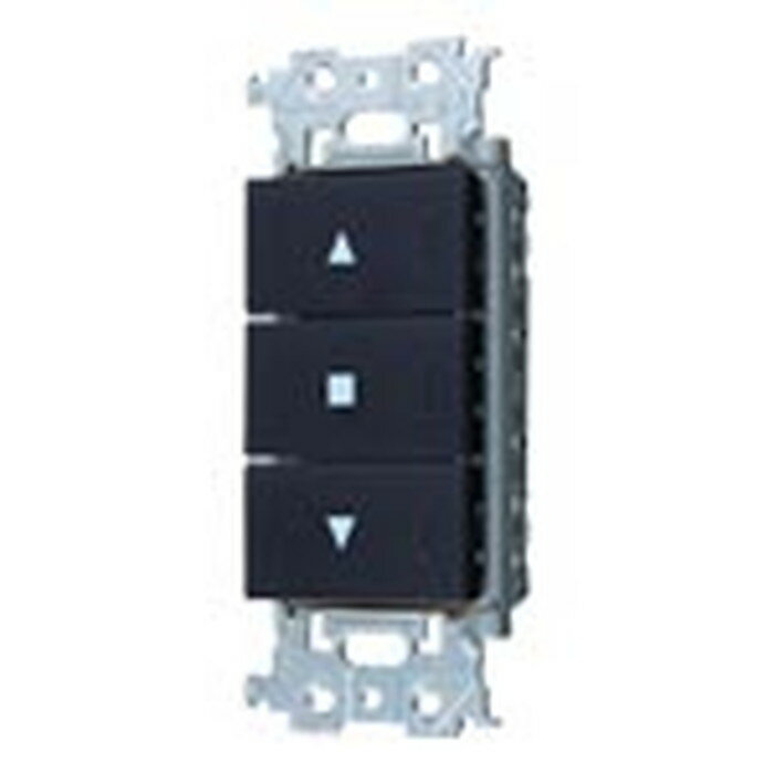 Rakuten - WTA5498BK パナソニック アドバンスシリーズ 埋込電動シャッタ用押釦スイッチセット 3a接点 マットブラック