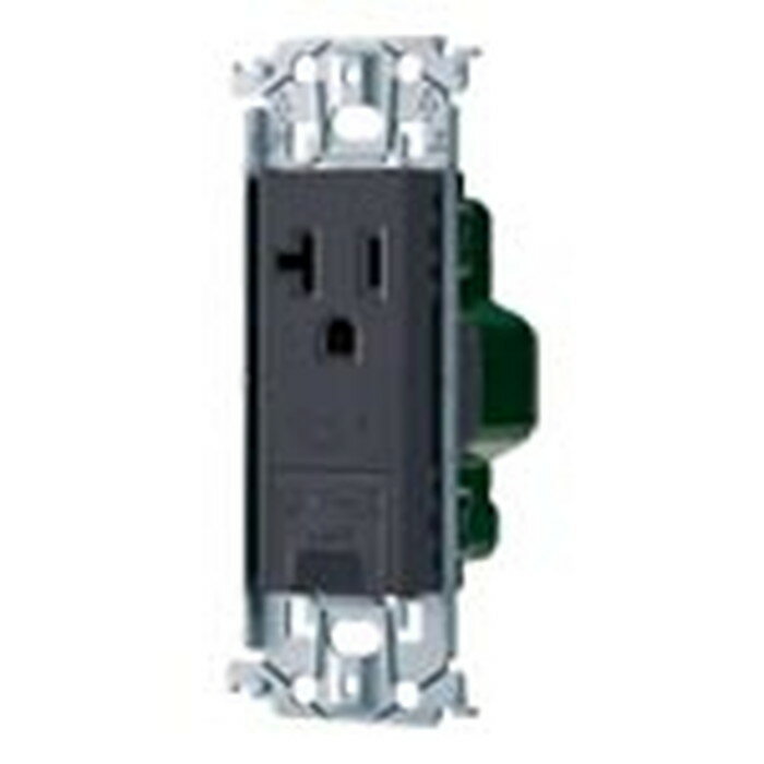 Rakuten - WTL19313MH パナソニック SO-STYLE 15A・20A兼用埋込アースターミナル付接地コンセント 金属枠付 マットグレー