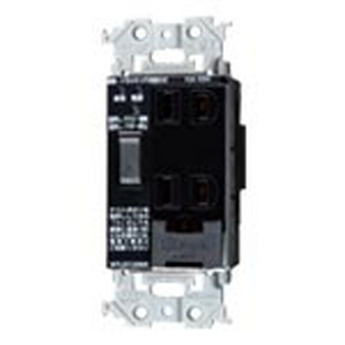 Rakuten - WTL35123BK パナソニック アドバンスシリーズ 感熱・トラッキングお知らせコンセント 埋込コンセント・アースターミナル付接地コンセント 遮断機能付 金属枠付 ブラック