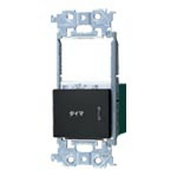 Rakuten - WTA54655BK パナソニック アドバンスシリーズ 埋込電子換気扇/照明スイッチ スイッチスペース 一時動作/遅れ停止スイッチ 2箇所操作形 マットブラック