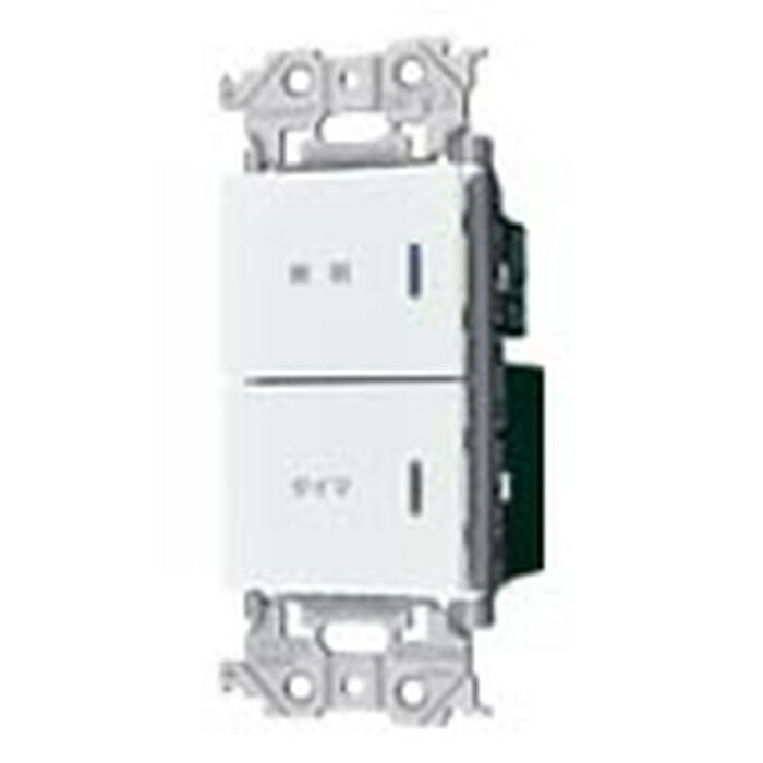 Rakuten - WTA54656WK パナソニック アドバンスシリーズ 埋込電子換気扇/照明スイッチ ほたるスイッチB 一時動作/遅れ停止スイッチ 2箇所操作形 マットホワイト