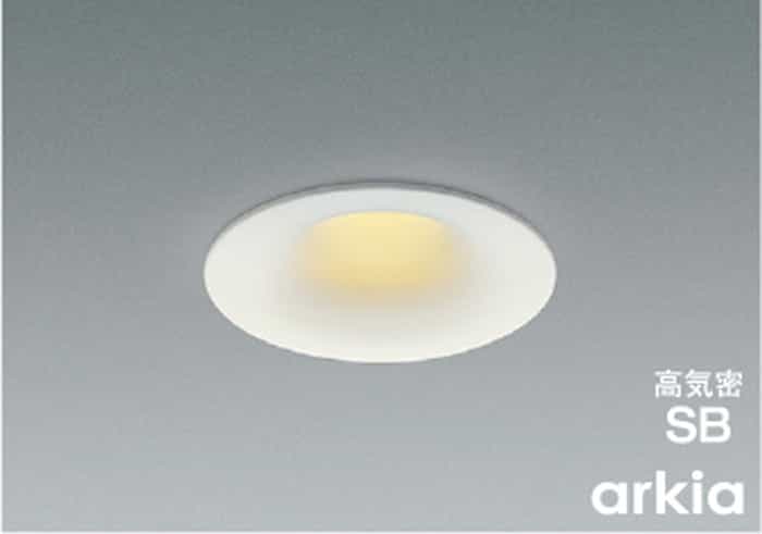 樂天商城 - AD1176W27 コイズミ照明 ダウンライト 埋込穴Φ100 白熱灯器具60W相当 電球色 2700K 調光可能 拡散 防雨防湿型
