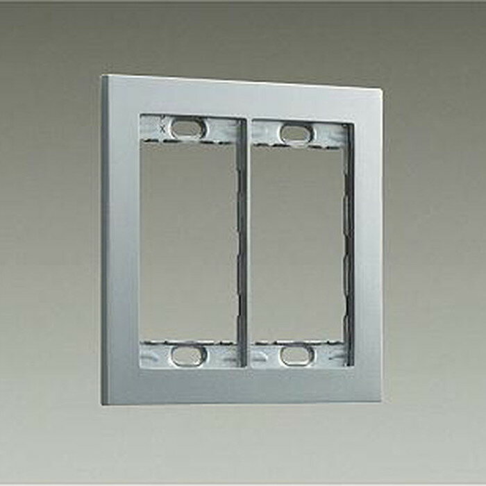 DP40404 大光電機 2連用プレート DP-40404