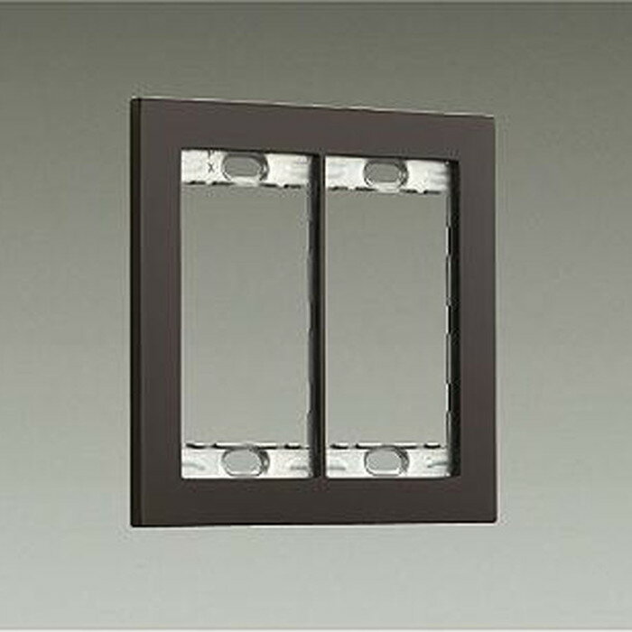 DP40405 大光電機 2連用プレート DP-40405