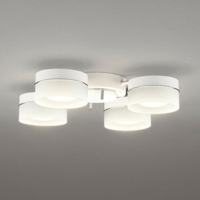 OC257172BR オーデリック シャンデリア 4灯 ～4.5畳 電球色～昼光色 Bluetooth調光・調色可能 引掛シーリングタイプ