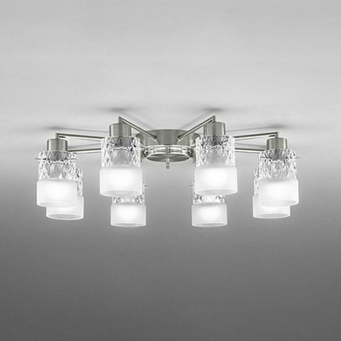 OC257173NR オーデリック シャンデリア 8灯 ～14畳 昼白色 引掛シーリングタイプ