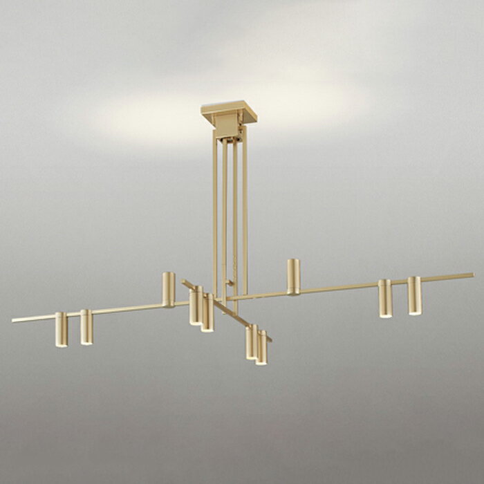 OC257157R オーデリック シャンデリア ～14畳用 電球色 調光可能 引掛シーリングタイプ