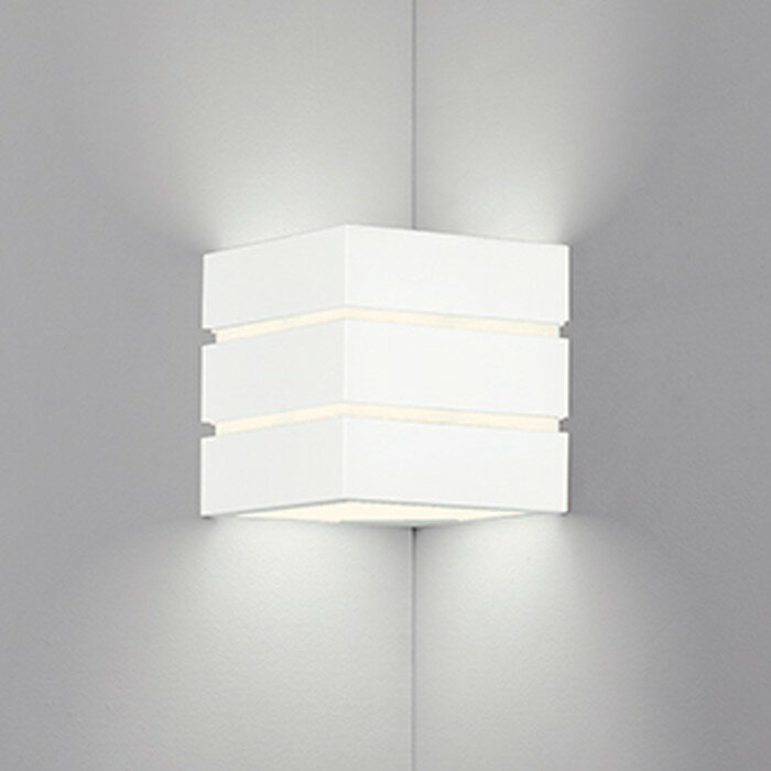 OB255312WR オーデリック ブラケットライト コーナー用 白熱灯器具60W相当 温白色