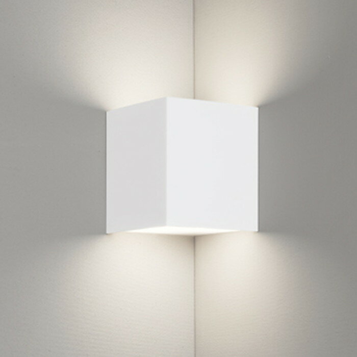 OB255377CR オーデリック ブラケットライト コーナー用 白熱灯器具40W相当 電球色～アズール色 Bluetoothサーカディアン自動調光・調色可能