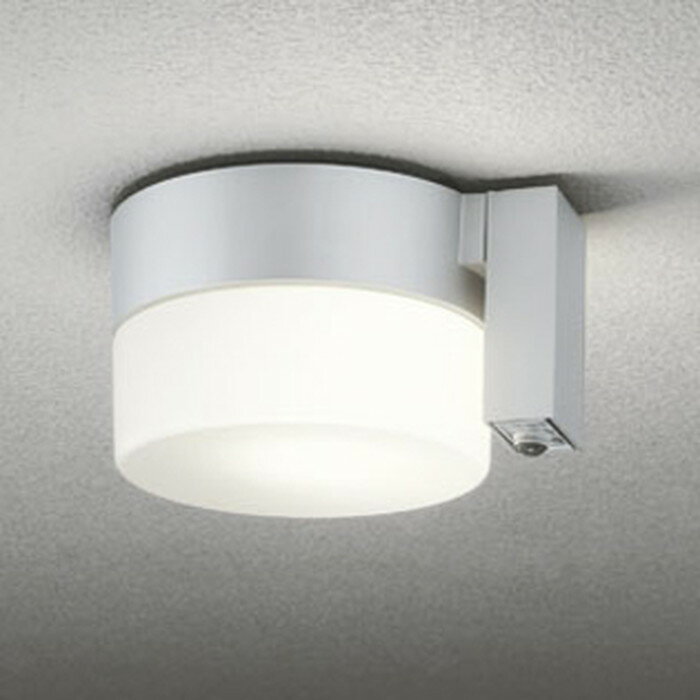 OG254987LCR オーデリック 軒下シーリングライト 人感センサー付 白熱灯器具60W相当 電球色 防雨型