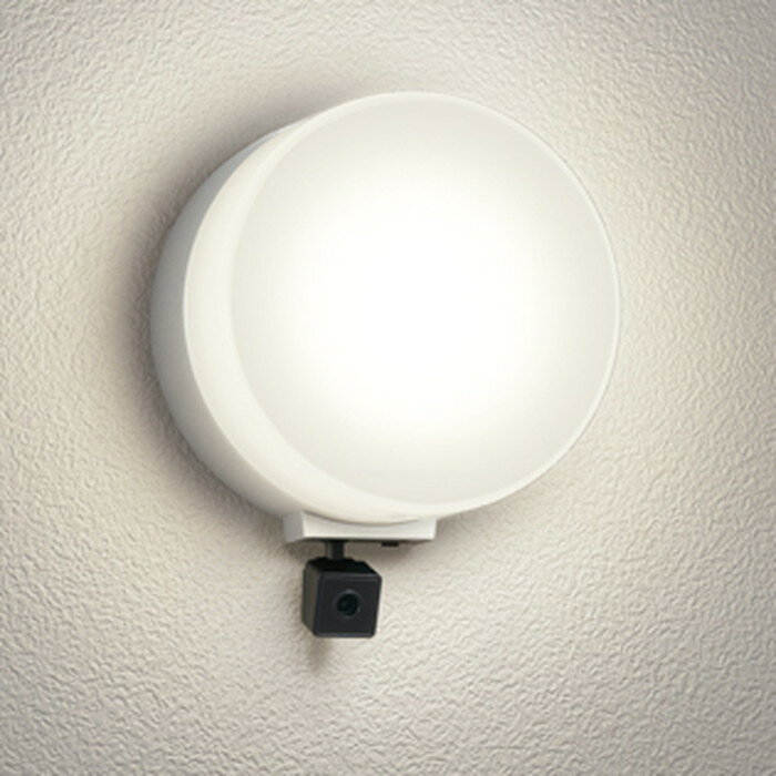 OG264109LCR オーデリック ポーチライト 人感知カメラ付 白熱灯器具60W相当 電球色 防雨型