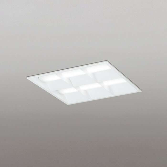 Rakuten - XD466031P1B オーデリック ベースライト スクエアタイプ ルーバー付 埋込穴□450 FHP45W×3灯相当 昼白色 5000K 埋込タイプ