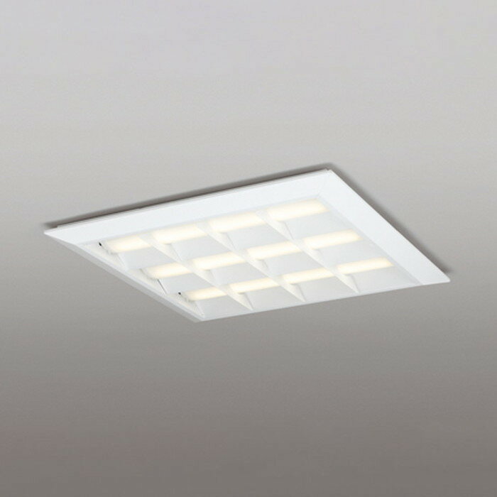 Rakuten - XL501053P2E オーデリック ベースライト スクエアタイプ ルーバー付 埋込穴□600 FHP45W×4灯相当 電球色 3000K PWM調光可能 直付・埋込兼用タイプ