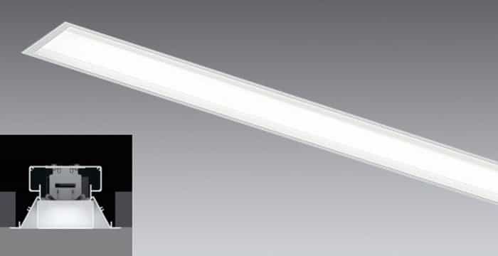 ERK1018W 遠藤照明 ベースライト 連結端用 L600タイプ LEDユニット別売 埋込タイプ shomeidepot-10043687 照明デポ パッケージ画像