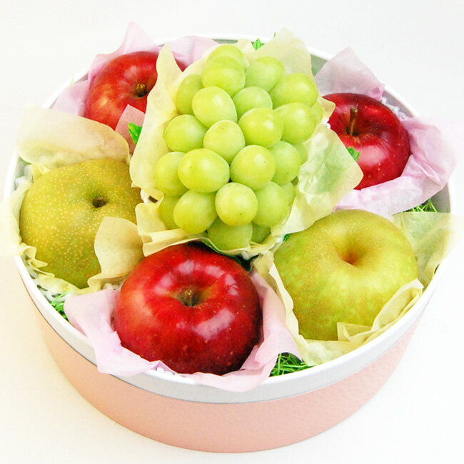 【 あす楽 即日発送 】りんごと梨とシャインマスカットのASSORTMENT種なし 皮ごと食べられる ぶどう ブドウ 梨 りんご 国産 ギフト おしゃれ 贈り物...