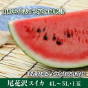 8/5はポイント5倍!尾花沢スイカ 4L〜5L 1玉 送料無料 山形県尾花沢市 高級フルーツ 西瓜 ギフト 贈答用 土産 お中元 暑中見舞い 発送期間:7月下旬...
