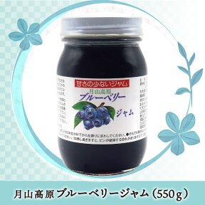 4月25日はポイント5倍！月山高原ブルーベリージャム【550g】鈴木農園(山形県鶴岡市羽黒町) 土産 おみやげ お取り寄せ 特産品 ギフト グルメ 健康 濃縮 アントシアニン