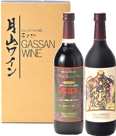 本日限定！ポイント10倍！「 月山 山ぶどう果汁・原液セット 」【 720ml × 2本 】ヤマソービニオン やまぶどう 山葡萄 100% ジュース ソフトドリンク ドリンク 詰め合わせ 山形 庄内 お土産 贈りもの おせいぼのサムネイル