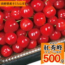 【予約販売限定】秋鈴堂「紅秀峰(500g/バラ詰め)」(露地栽培) 【2025年7月上旬〜発送予定】 山形県寒河江産 さくらんぼ 2L玉バラ詰め 7月上旬発送 ...