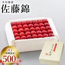 【予約販売限定】多田農園「佐藤錦(約500g/桐箱詰め)」(露地栽培) 【2025年6月中旬〜6月下旬発送予定】 山形県山辺産 さくらんぼ 2L玉桐箱詰め 6月...