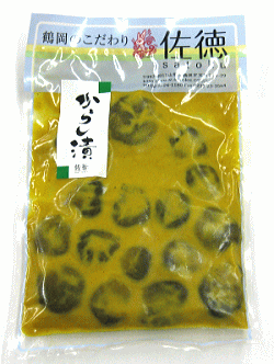 佐徳 「なすからし漬(170g)」民田茄子を使った山形県庄内地方・鶴岡の美味しいお漬物『秘密のケンミンショー』に紹介されました！