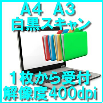 スキャナ A3 大判 大型 モノクロスキャニング サービス PDF