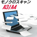 スキャナ A3 大判 大型 モノクロスキャニング サービス PDF