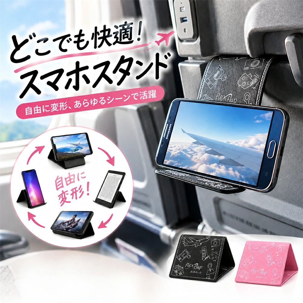 【商品説明】 【自由自在変形スマホスタンド】～ どこでも使える、角度調整自由な多機能スタンド！ この「自由自在変形スマホスタンド」は、タブレットやスマートフォンをしっかり支える頼れるスタンド。 PUレザー素材で高級感を演出し、デザイン性にもこだわりました。 さらに、軽量でコンパクトなので、旅行や出張の際のトラベルアクセサリーとしても大活躍。 動画視聴やオンライン会議を快適にサポートします。 ◆商品特徴 自由な角度調整： どんな場所でも見やすい角度に調整可能！ 旅行や移動に最適：軽量でコンパクト、飛行機や新幹線での使用にも便利。 自宅やオフィスで活躍：自宅のデスクやオフィスでも大活躍。 多機能対応：スマホ、タブレットを簡単に支え、安定した使用が可能。 PUレザー仕上げ：高級感あふれるレザー仕上げで、どんなシーンにもマッチします。 ◆こんな方におすすめ！ 移動中や旅行先でも便利なトラベルアクセサリーを探している方 自宅やオフィスで動画視聴やオンライン会議に便利なスタンドをお探しの方 角度調整自由で自分の使いやすい位置に調整したい方 軽量でコンパクトなデザインを求める方 スマホやタブレットのスタンドを快適に使いたい方 【注意事項】 ※ご使用中の破損や事故等につきましては、当店では責任を負いかねますので、あらかじめご了承ください。 ※サイズ・重量につきましては、商品ごとに若干の誤差が生じる場合がございます。目安としてご参考ください。 ※ご利用のモニターやブラウザ環境により、実際の商品と画像の色味が異なって見える場合がございます。 ※商品パッケージは、予告なく変更となる場合がございます。予めご了承ください。 ※ご注文のタイミングによっては、在庫切れや入荷待ちとなる場合がございます。その際は別途ご連絡させていただきます。 【関連キーワード】 #自由自在スマホスタンド #タブレットスタンド #PUレザー #多機能スマホスタンド #角度調整自由 #携帯電話ホルダー #軽量スマホスタンド #変形自在ホルダー #旅行アクセサリー #飛行機用スタンド #新幹線スタンド #電車スタンド #オフィスアクセサリー #自宅用スマホスタンド #角度調整可能 #旅行必需品 #タブレットホルダー #トラベルアクセサリー #動画視聴スタンド #デスク周り便利アイテム #フリーアングルスタンド #便利なスタンド #コンパクトスタンド