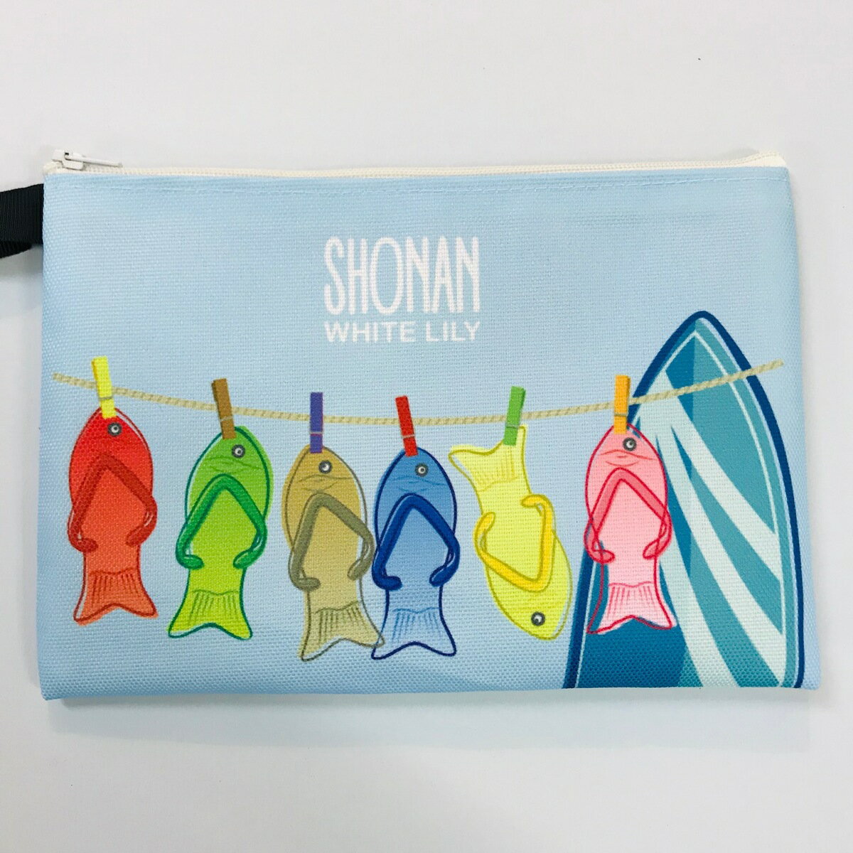 お魚サンダル　布ポーチ【湘南】【鎌倉】【お土産】SHONAN