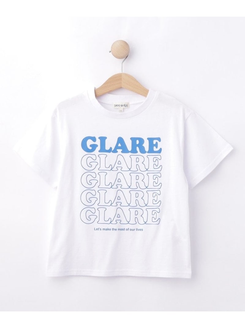 樂天商城 - 【SALE／5%OFF】【100-150cm】プリントロゴTシャツ SHOO・LA・RUE シューラルー トップス カットソー・Tシャツ ピンク ブラック ブルー ホワイト【RBA_E】[Rakuten Fashion]