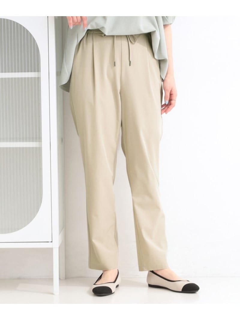 【SALE／35%OFF】【高レビュー/ひんやり/吸水速乾/洗濯機可/S-3L】さらさらで軽い穿き心地 さらかるイージーパンツ SHOO・LA・RUE シューラルー パンツ その他のパンツ ブルー ネイビー グレー ベージュ ブラック【RBA_E】[Rakuten Fashion] shoolarue-10004758 SHOO・LA・RUE サンプル画像3