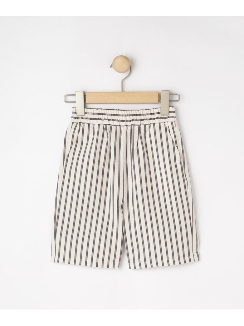 樂天商城 - 【SALE／10%OFF】【110-140cm】サッカーストライプハーフパンツ SHOO・LA・RUE シューラルー パンツ その他のパンツ ホワイト ピンク【RBA_E】[Rakuten Fashion]