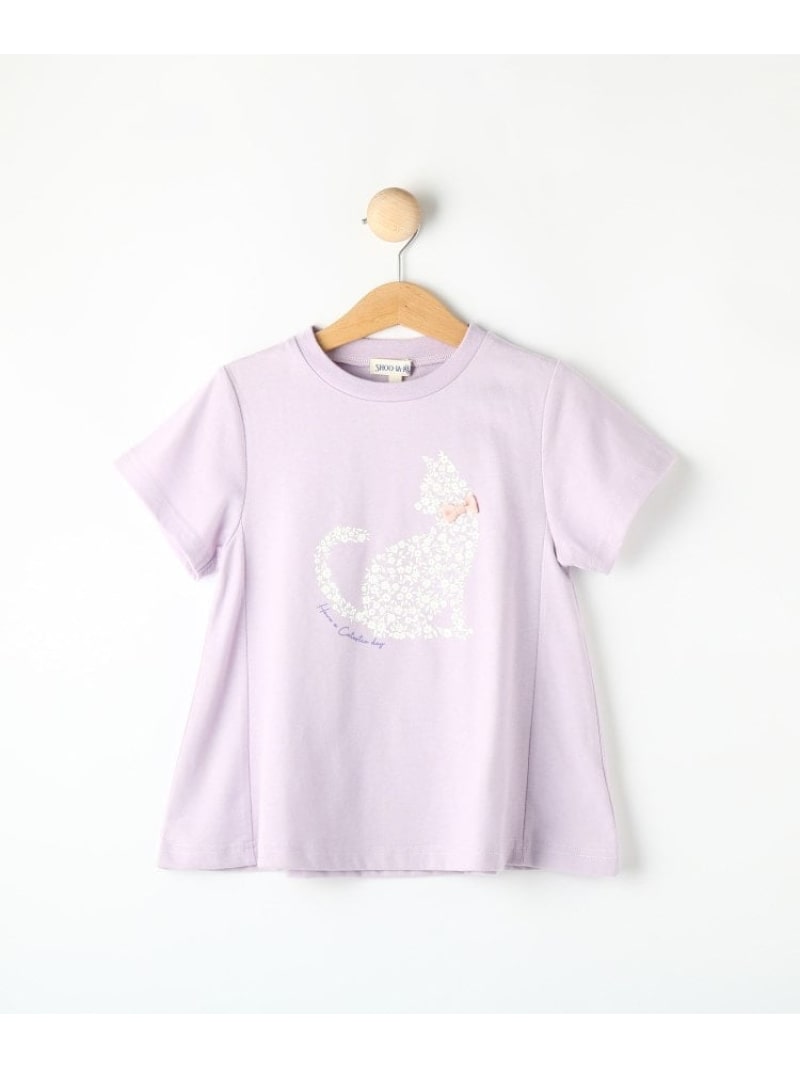 【SALE／55%OFF】【100-120cm】プリントフレアTシャツ SHOO・LA・RUE シューラルー...