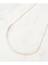 【SALE/10%OFF】【2WAY】メタルカーブネックレス SHOO・LA・RUE シューラルー アクセサリー・腕時計 ネックレス ゴールド シルバー【RBA...