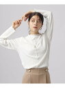 【SALE/30%OFF】【洗える】ふくれシャーリングインナー SHOO・LA・RUE シューラルー トップス カットソー・Tシャツ ホワイト ブルー ブラック...
