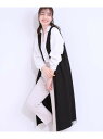 【SALE/50%OFF】旬を取り入れながら体型カバー ボタンレスエアリージレ SHOO・LA・RUE シューラルー トップス ベスト・ジレ ブラック【RBA_...