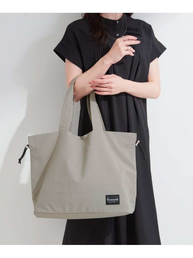 乐天商城 - 【撥水】ビッグトートバッグ SHOO・LA・RUE シューラルー バッグ トートバッグ パープル グレー ブラック【先行予約】*【送料無料】[Rakuten Fashion]
