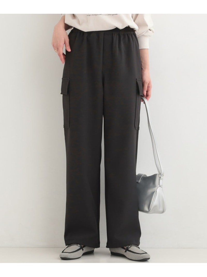 樂天商城 - 【SALE／20%OFF】【洗濯機可/S-LL/2WAY】こなれたカジュアルスタイルに イージーカーゴパンツ SHOO・LA・RUE シューラルー パンツ その他のパンツ ブラック【RBA_E】[Rakuten Fashion]