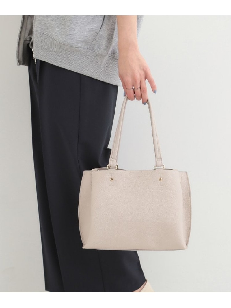 樂天商城 - 【SALE／10%OFF】【軽量/2WAY】ふわっと軽いミニトートバッグ SHOO・LA・RUE シューラルー バッグ トートバッグ グレー ベージュ ピンク ブラック【RBA_E】【送料無料】[Rakuten Fashion]