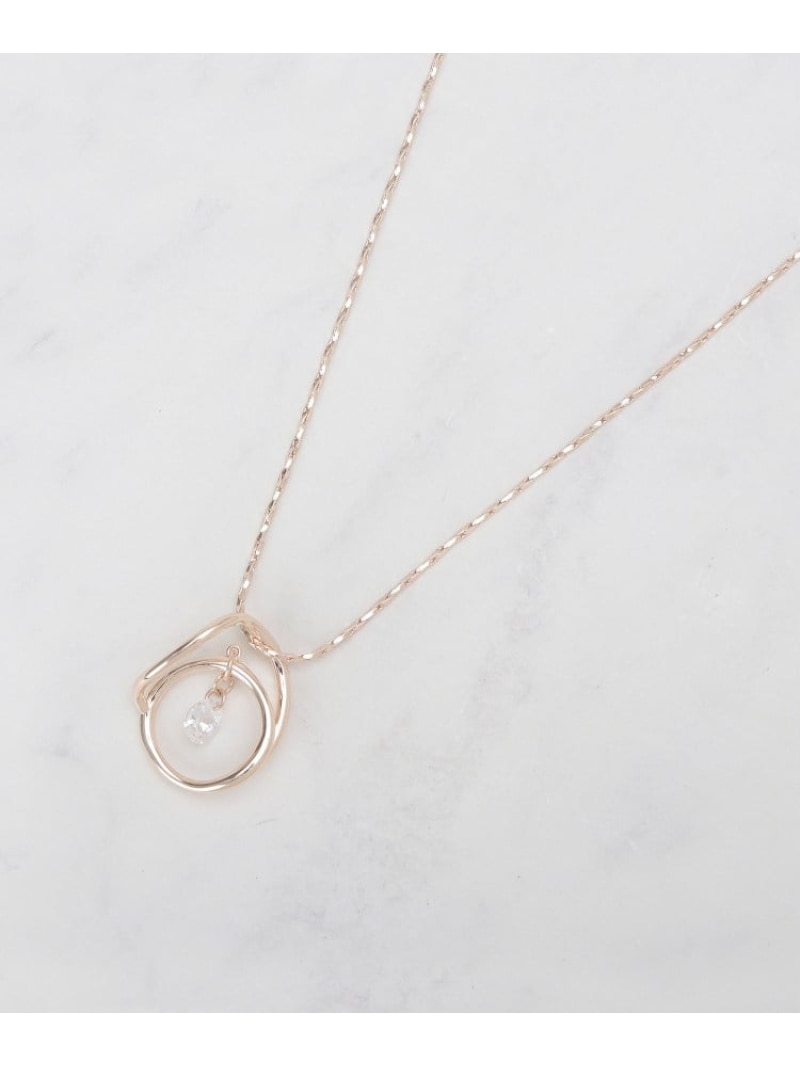 【2WAY】ゆれるきらきらネックレス SHOO・LA・RUE シューラルー アクセサリー・腕時計 ネックレス ゴールド シルバー[Rakuten Fashion](4.0)