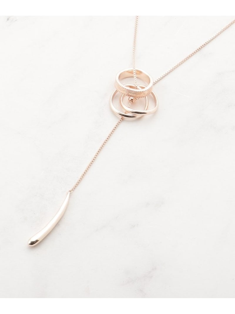Rakuten - 【2WAY】エポリングネックレス SHOO・LA・RUE シューラルー アクセサリー・腕時計 ネックレス ゴールド シルバー[Rakuten Fashion]