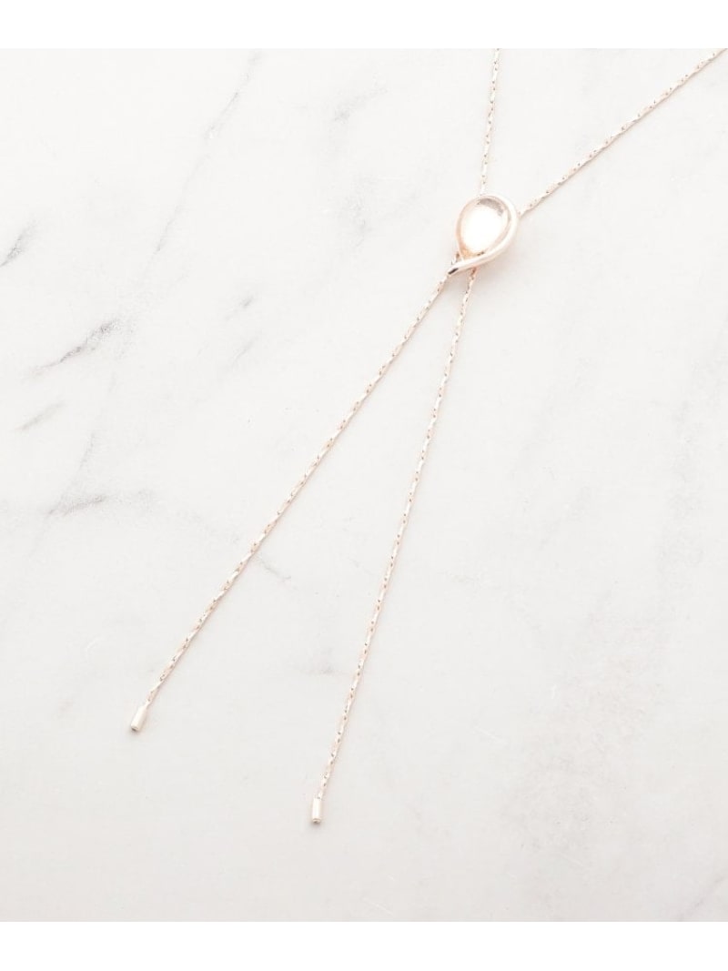 Rakuten - 【SALE／10%OFF】クリアパーツ ラリエットネックレス SHOO・LA・RUE シューラルー アクセサリー・腕時計 ネックレス シルバー ゴールド【RBA_E】[Rakuten Fashion]