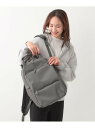 【SALE/10%OFF】【撥水】2ルーム7ポケットスクエアリュック SHOO・LA・RUE シューラルー バッグ リュック・バックパック グレー ブラック【R...