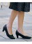 【SALE／20%OFF】【入卒/消臭/耐滑】ポインテッドヒールパンプス SHOO・LA・RUE シューラルー シューズ・靴 パンプス ブラック ブラウン【RBA_E】[Rakuten Fashion]
