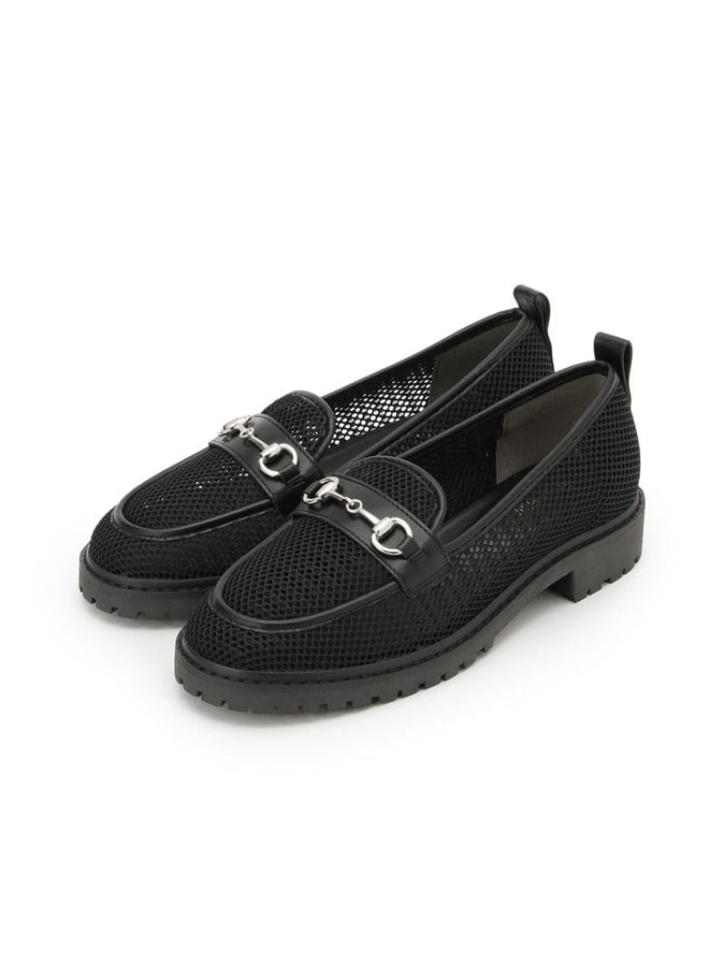 樂天商城 - 【SALE／10%OFF】メッシュローファー SHOO・LA・RUE シューラルー シューズ・靴 パンプス ブラウン ブラック【RBA_E】【送料無料】[Rakuten Fashion]
