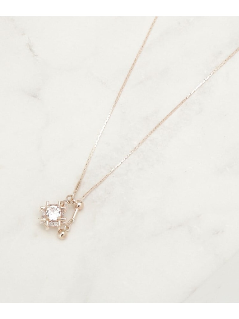 樂天商城 - 【SALE／5%OFF】キュービックジルコニアネックレス SHOO・LA・RUE シューラルー アクセサリー・腕時計 ネックレス ゴールド シルバー【RBA_E】[Rakuten Fashion]