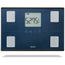 TANITA/タニタ 乗るピタ/マイサポ機能 体重体組成計 50g単位の高精度測定 メタリックブルー シルバー 体重急激増減お知らせ機能 BC-316 SV/BL