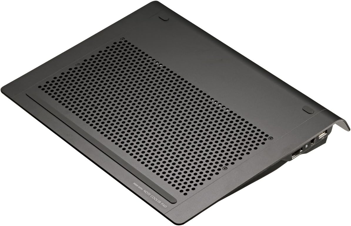 サンワサプライ ノート用クーラーパッドA3サイズ対応 928個の通気口で強力放熱 TK-CLN7UL ON・OFFスイ..