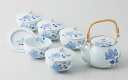 有田焼 辻が花 蓋付茶器揃(セット) 誕生日・還暦祝い・退職祝い・記念品 母の日 敬老の日 プレゼント・ギフト・贈り物に最適♪